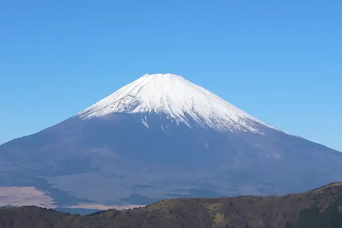 Snow-capped Mount Fuji